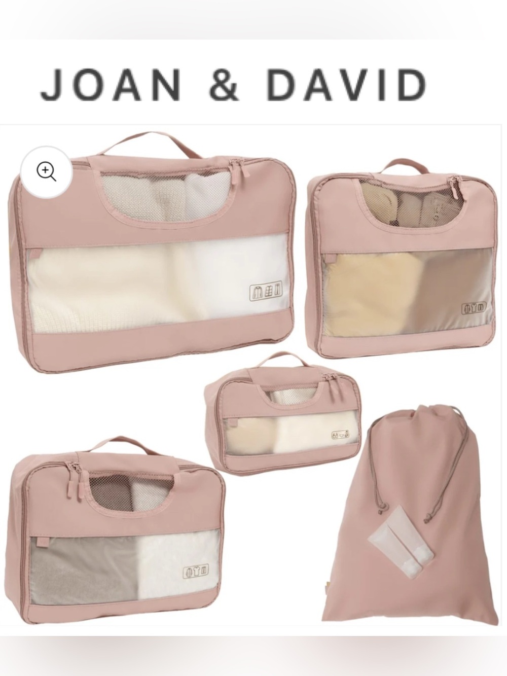 Joan & David 5-pc Packing Cube Set